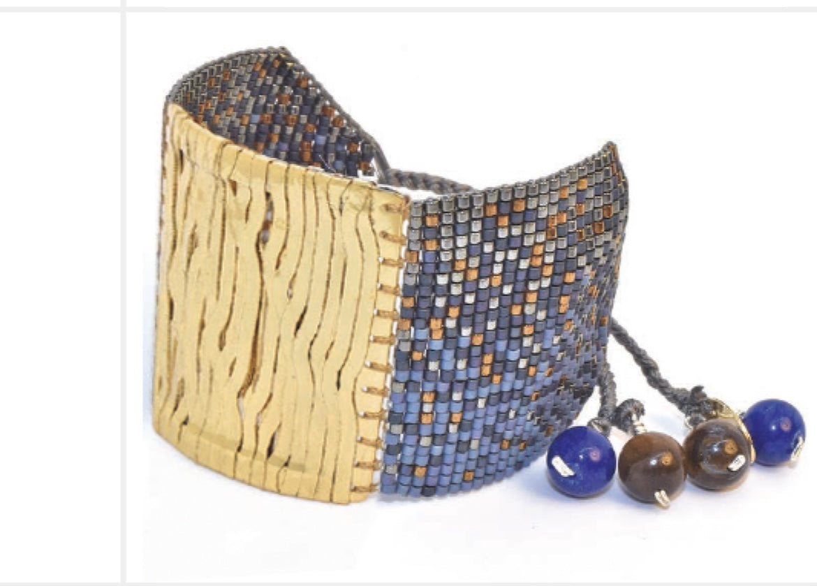 Gold Lace Bracelet M/GP 25002