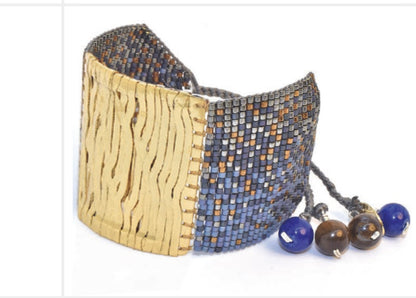 Gold Lace Bracelet M/GP 25002