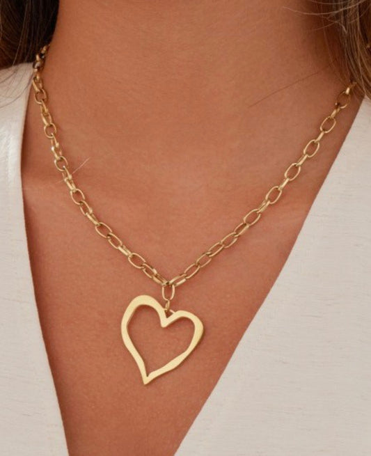 18K Stainless Steel Necklace 40NK9564