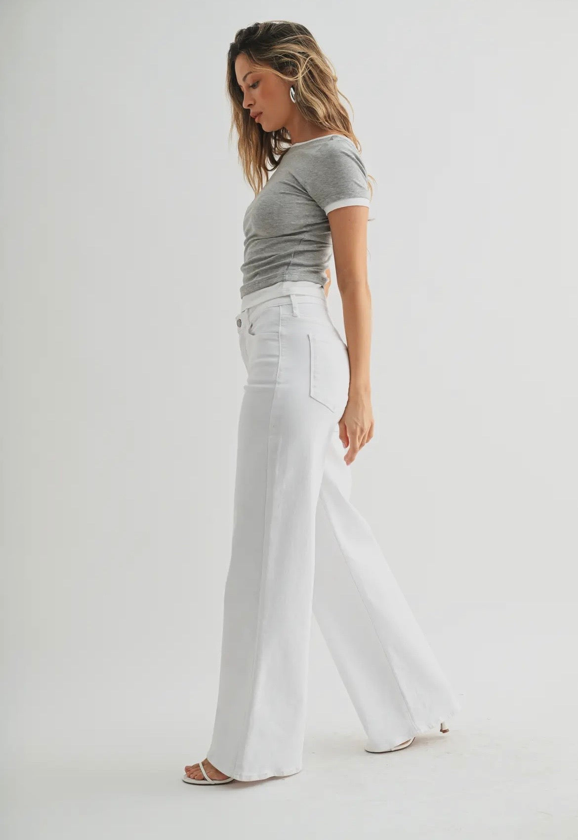 Stretchy Wide Leg BP435J