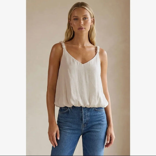 Billowy Strap Accent Tank VT9001