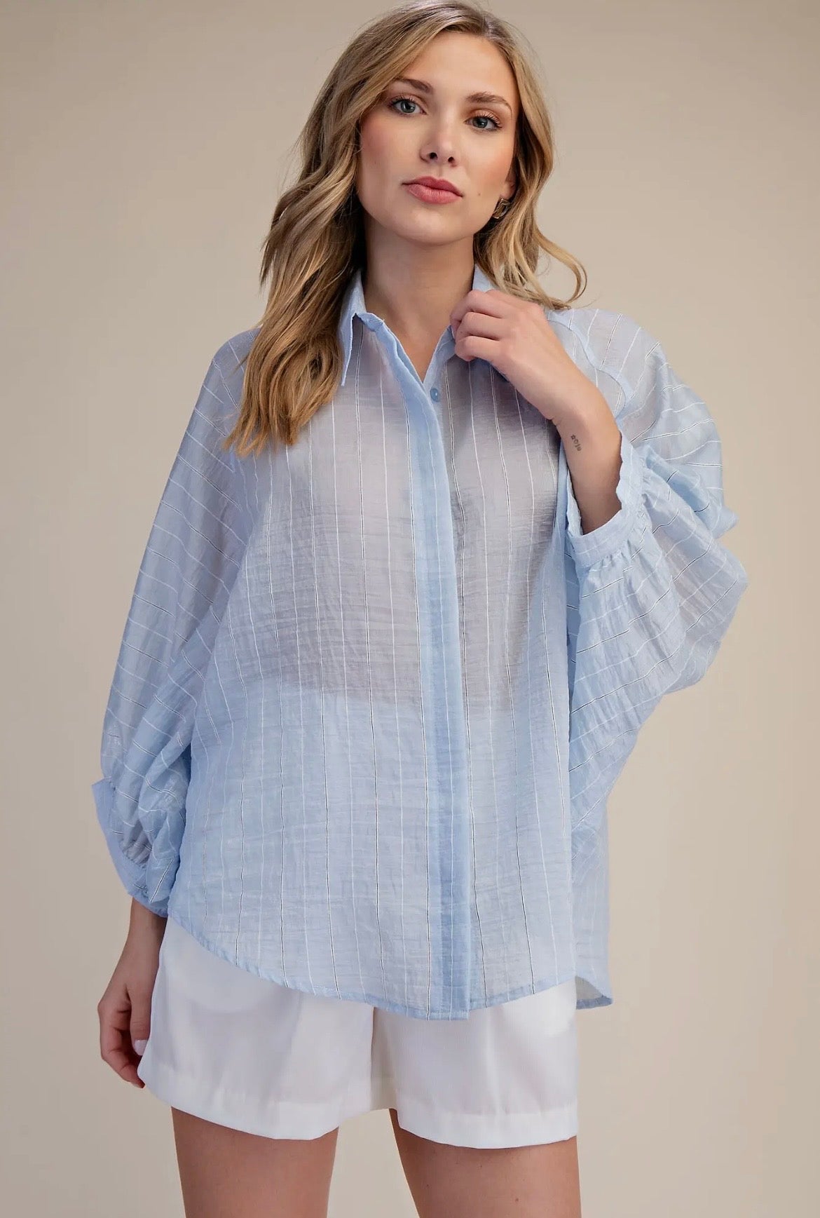 Spring Summer Button Down GT8892