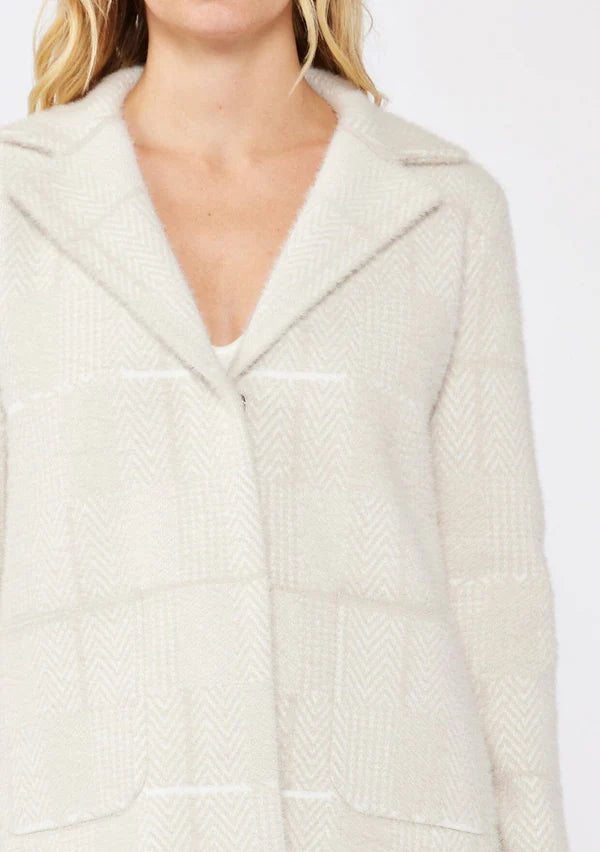 Celine Fuzzy Coatigan I-51071K-STT