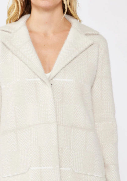 Celine Fuzzy Coatigan I-51071K-STT