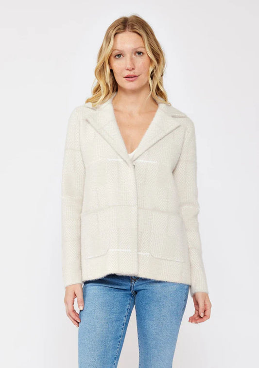 Celine Fuzzy Coatigan I-51071K-STT