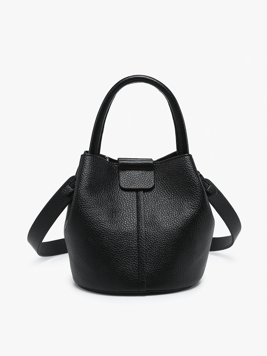 Farrah Bucket Bag w/ Top Handle & Inner Bag M2528