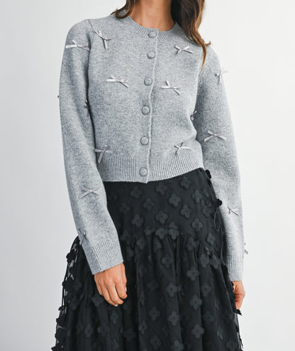 Mini Bow Cardigan Jacket MJK6569