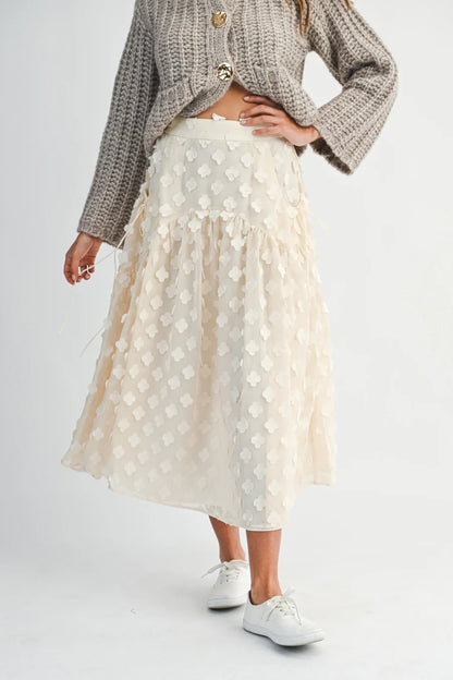 Applique Maxi Skirt MS5306