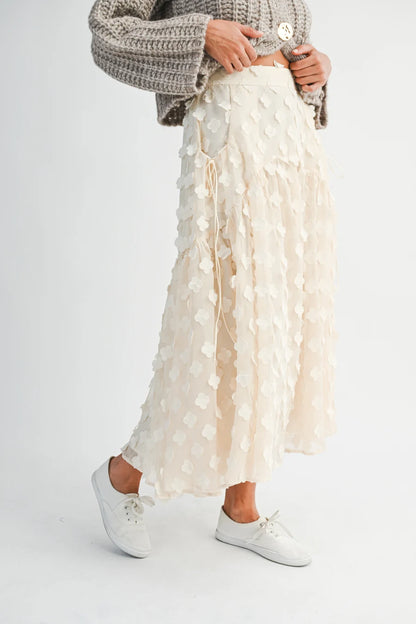 Applique Maxi Skirt MS5306