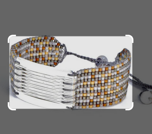 Silver Lace Bracelet 25003