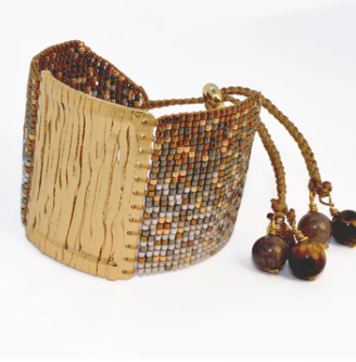 Gold Lace Bracelet M/GP 25002