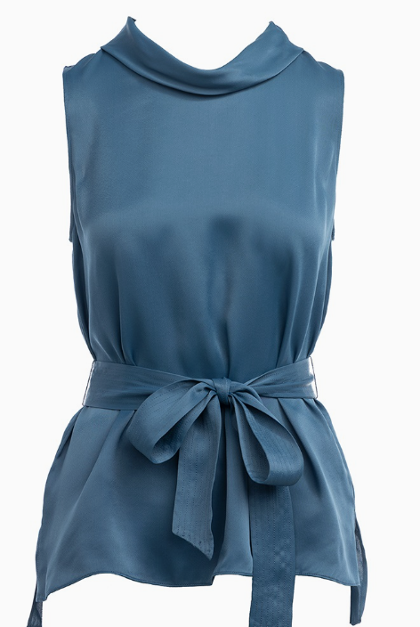 Sleeveless Top with Slit LVT113163-1