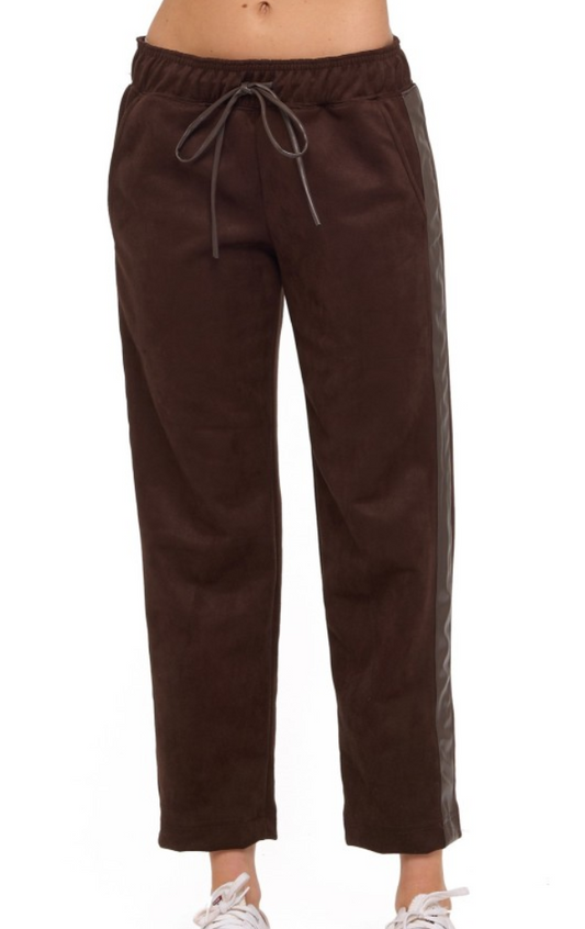 Suede Scuba Straight Leg P633-K509
