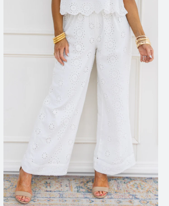 Sorrento Eyelet Pant ZP242543