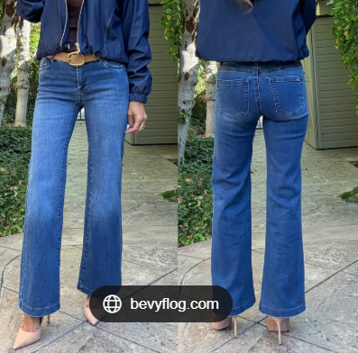 Gabby Denim Bevy Flog