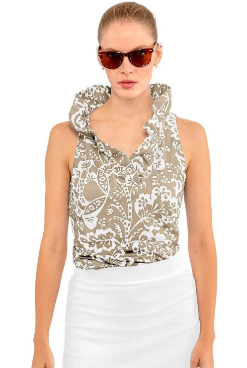 Ruffneck Sleeveless TPRNFLS