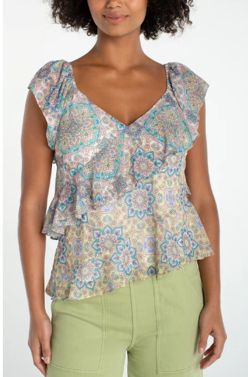 Flutter Sleeve Draped LM8K06PCP21