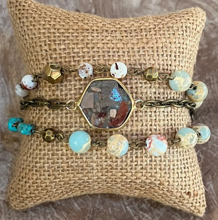 Janet Bracelet Imperial Jasper
