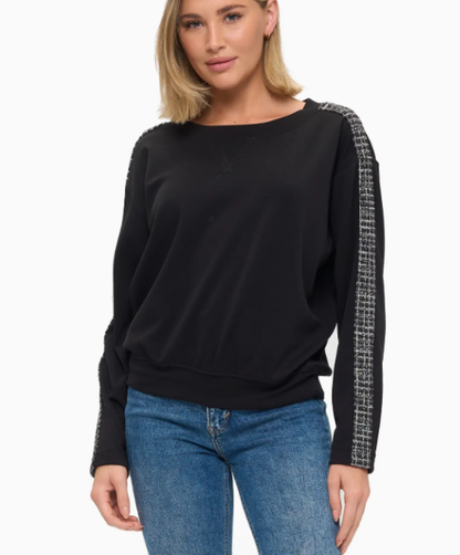 Contrast L/S Pull Over T1710-TWD1