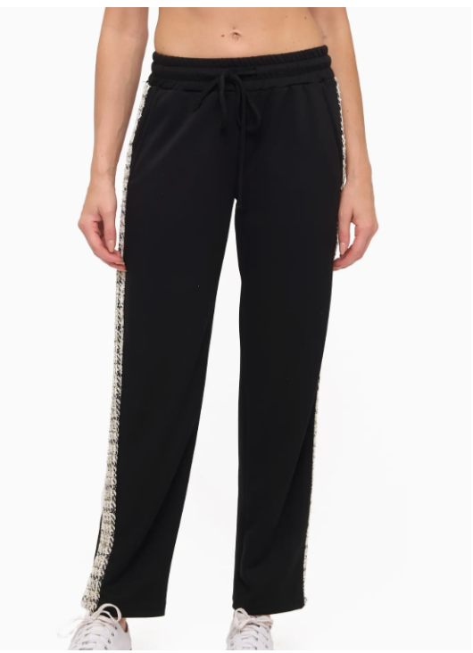 Black Striped Pant P633-TWD1
