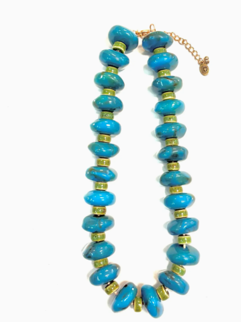 Beulah Necklace- Turquoise