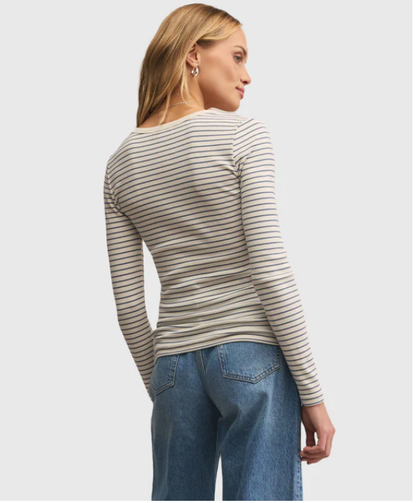 Stella Stripe Henley ZT253381