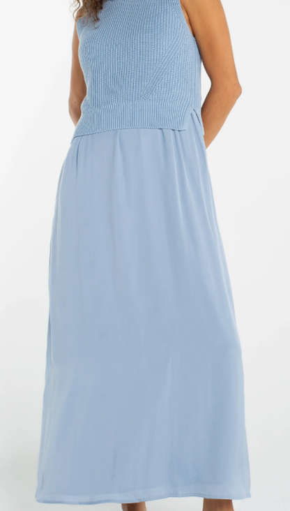 Sleeveless Crew Neck Dress LMD034ST13
