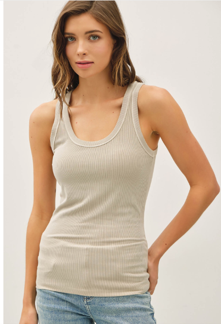 Ultra Soft Ribbed Tank 19284