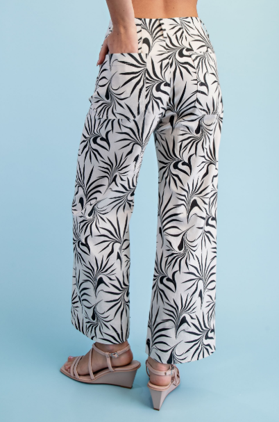 Abstract Printed Pant TE1849