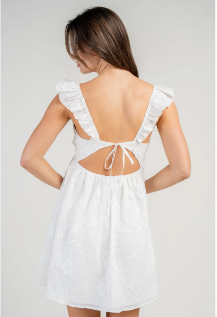 CD30836S Baby Doll Mini Dress