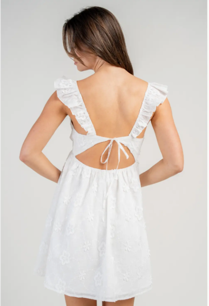 CD30836S Baby Doll Mini Dress
