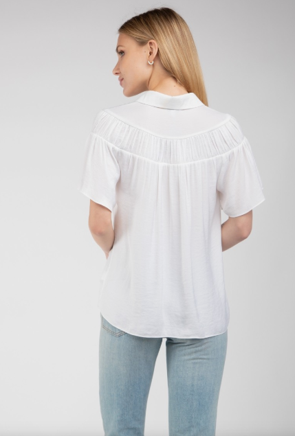 Cap Sleeve Drop Shoulder Blouse  NB115095