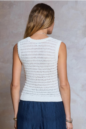 Crochet Cropped Tank Top Crochet Cropped Tank Top  2640048