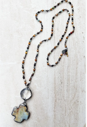 58381 Mccall Necklace in Amazonite