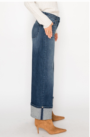 Tummy Control High Rise A-wide Jeans  AT2110WDD