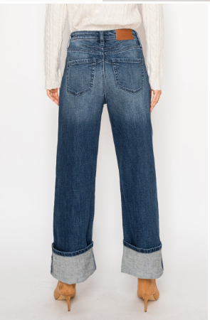 Tummy Control High Rise A-wide Jeans  AT2110WDD