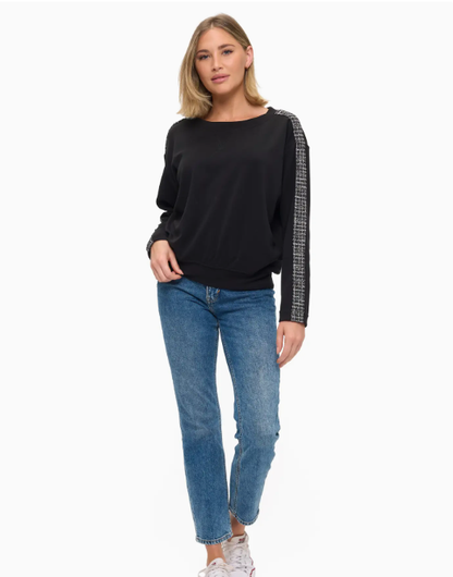 Contrast L/S Pull Over T1710-TWD1