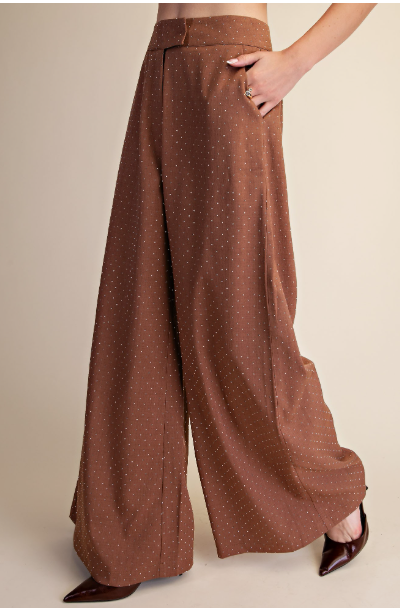 Mock Neck Suede Look Top  T9173