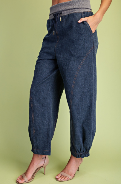 Denim Balloon Pants  TE2332
