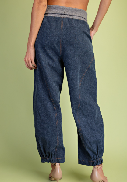 Denim Balloon Pants  TE2332