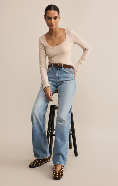 Second Skin Scoop Neck Top ZT253210