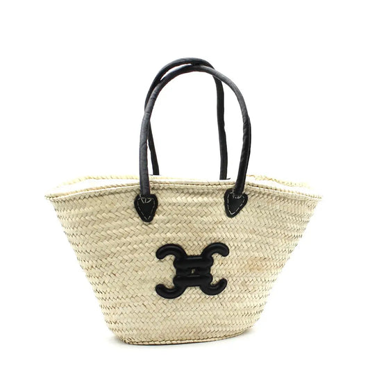 Wicker Basket with Logo