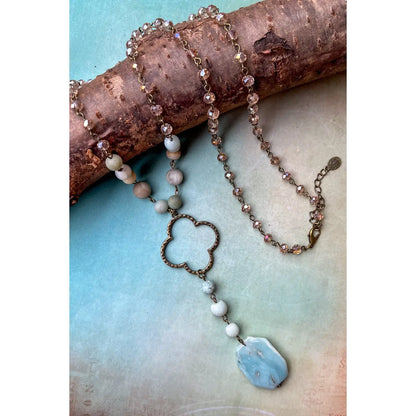 Alani Necklace in Amazonite 59815