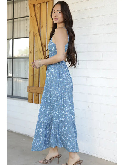 Open Back Maxi Dress F4F72