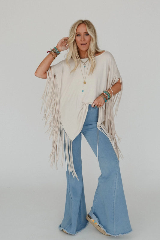 Western Showstopper Fringe Top MT6117