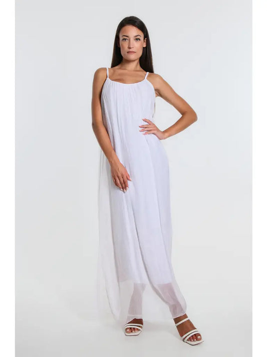 Marla Silk Maxi Dress DT222