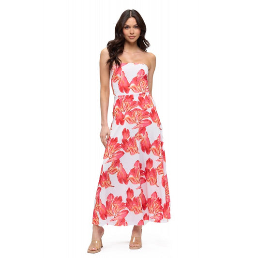 Tube Flair Maxi Dress P908-V1023
