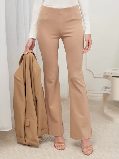 High Waist Straight Leg Pants TW1505