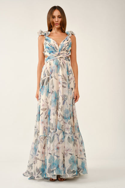 Chiffon Maxi Gown IDA16072