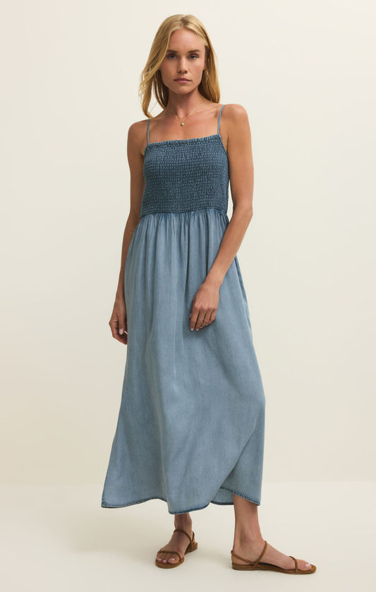 Bayside Chambray Maxi Dress ZD252872